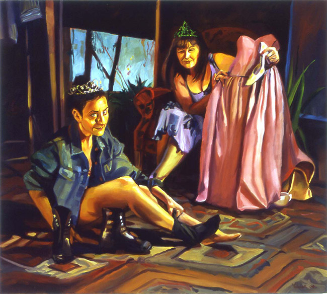 You'd Look Pretty in Pink '04 122 x 137cm_1